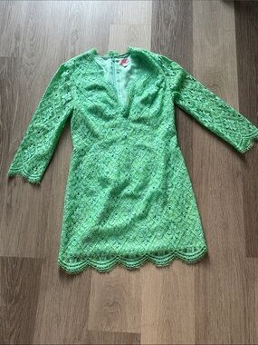 Lilly Pulitzer Mint Green Lace Shift Dress Hyacinth Meryl
